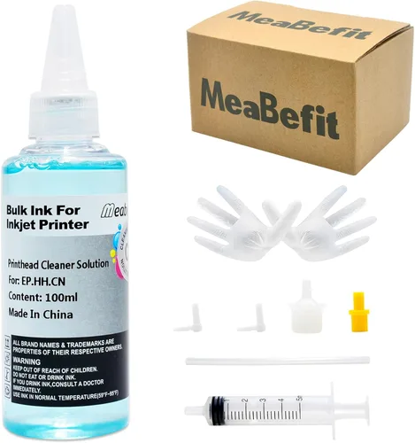 Kit de limpieza de cabezal de impresión compatible con impresoras de inyección de tinta HP Canon, funciona con WF-7710 WF-3640 7620 8600 8610
