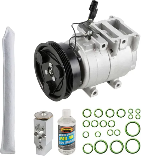 Para Hyundai Accent AC Compresor w/A/C Kit de Reparación - BuyAutoParts 60-81677RK NUEVO