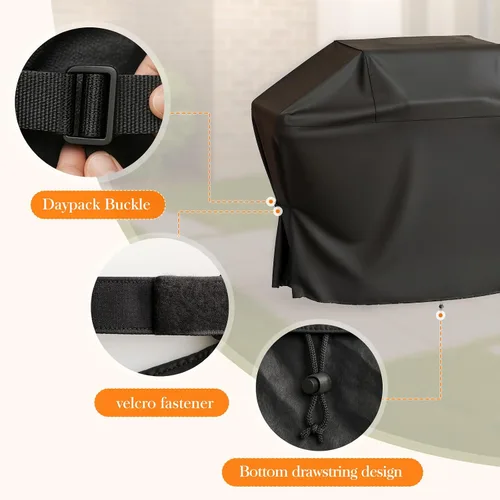 Miniatura 6 de SEAVERRS Funda protectora para parrilla Ninja PG301, para Ninja FlexFlame PG300 Series, protección integral, resistente al agua y a los rayos UV