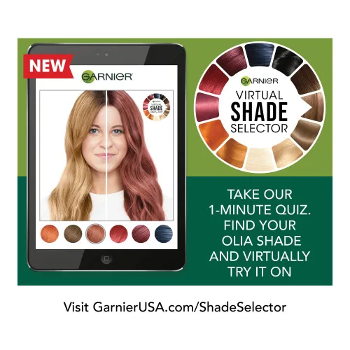 Miniatura 17 de Garnier Color de Cabello Olia Tinte Permanente Sin Amoníaco Color Brillante Rico en Aceite, 7.0 Rubio Oscuro, 2 Unidades (El Empaque Puede Variar)
