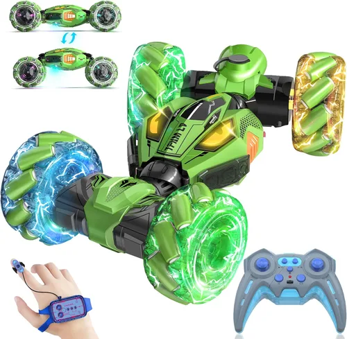 Miniatura 8 de Coches de Acrobacias RC con Detección de Gestos - Juguetes para Niños de 6-12 años Los Mejores Regalos para Niños de 6-12 años Vehículo Todo