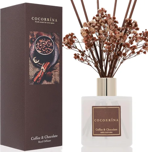 Miniatura 6 de Cocorrína Juego de difusor de varillas - Difusor perfumado de rosa satinada con varillas para el hogar, difusor de varillas para decoración