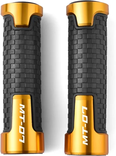 Miniatura 8 de Empuñaduras de manillar de motocicleta de 7/8 pulgadas, 0.866 in, agarres de manillar de motocicleta CNC, empuñaduras de goma para manubrio Yamaha