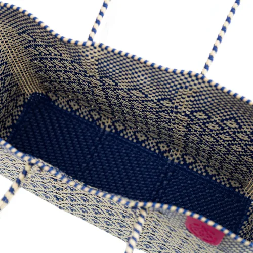 Miniatura 5 de Mixte Tejido Super Bolso de Mano, Bolso de Plástico Reciclado Tejido a Mano, Bolso Tejido Mexicano, Bolso de Playa, Bolso de Verano, Bolso de Playa