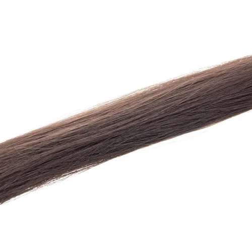 Miniatura 4 de SWACC 12 extensiones de cabello sintético lacio con clip, de un solo color, para fiesta, para mujer, color marrón oscuro (#4)