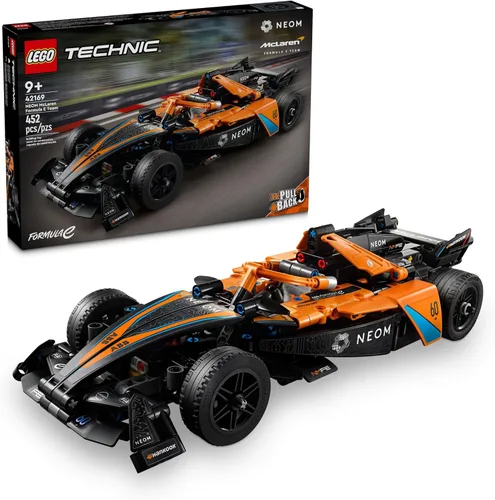 LEGO Technic NEOM McLaren Formula E - Coches de juguete de construcción para niños, niños y niñas, a partir de 9 años, auto de carreras McLaren con