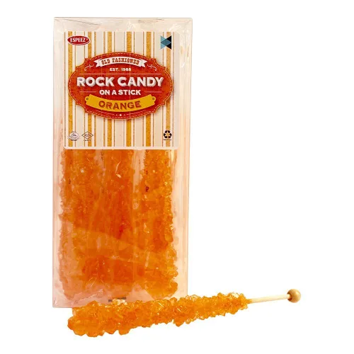 Miniatura 45 de Palitos de caramelo de roca extragrandes: 12 paletas de cereza rosa – envueltas individualmente – Palitos de caramelo de roca de cristal
