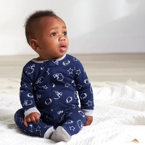 Miniatura 30 de Gerber Sleep 'n Play - Mamelucos para niños, paquete de 4