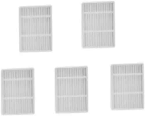 Miniatura 5 de Caja de polvo para aspiradora, marco de filtro HEPA, sellos de goma, compatible con Ursus Trotter UT-MARINETTI-Negro Accesorios de repuesto