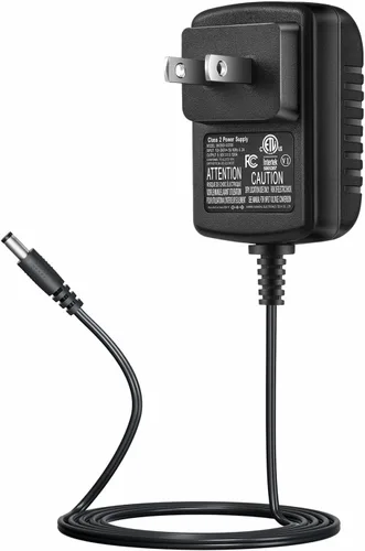 Adaptador de fuente de alimentación DC 9V 0.5A, enchufe de 0.217 in x 0.083 in para fuente de alimentación de pedal de guitarra, Arduino UNO R3,