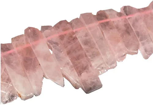 Miniatura 12 de Cuentas de cristal de amatista natural, tira plana irregular, cuentas sueltas de palo para hacer joyas, cristal curativo, pulido o crudo en la parte