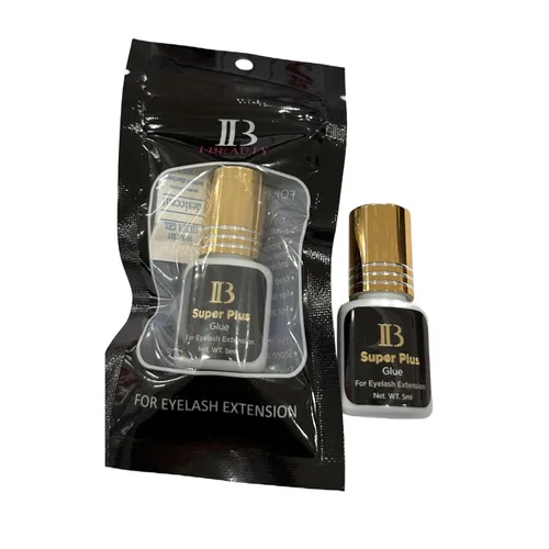 Miniatura 7 de Paquete de 2 pegamentos para extensiones de pestañas ibeauty Super Plus 5ml (0.17 fl oz), tiempo de secado de 1-2 segundos, mantiene 5-6 semanas