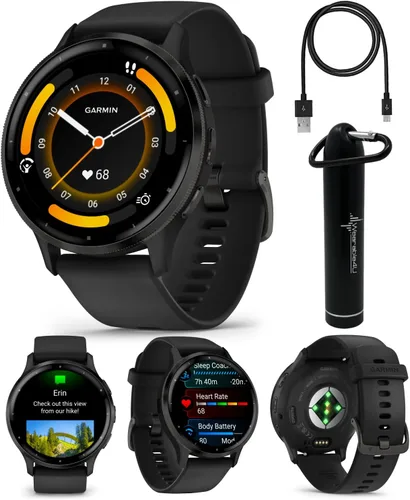 Miniatura 13 de Garmin Venu 3S Reloj inteligente con GPS, pantalla AMOLED de 1.61 pulgadas, características avanzadas de salud y fitness, hasta 10 días de batería