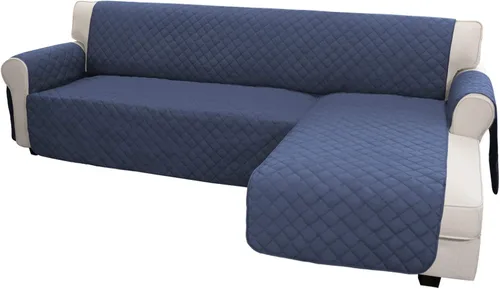 Miniatura 64 de Easy-Going - Fundas para sofá seccional en forma de "L" para perros, funda reversible para sofá, funda para chaise longue, protector de muebles