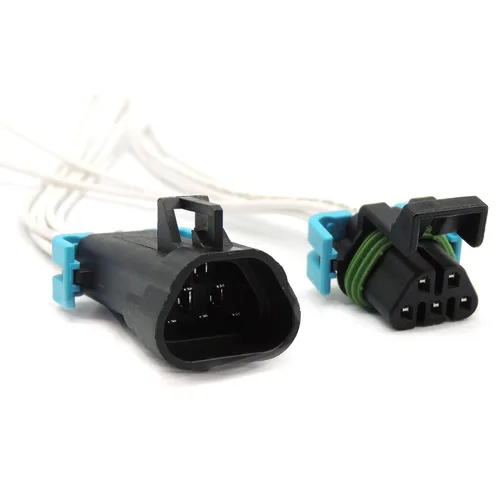 Miniatura 4 de HiSport 1 paquete de 5 pines macho y hembra sellados conector conector conector de cable de coleta compatible con GM Pontiac G6