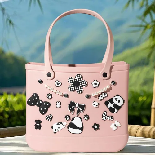 Miniatura 8 de Mon Caramel Resina Bolsa de Playa Accesorios Encantos,Resina Playa Totes Accesorios Insertos,Daisy Flower Bag Charms