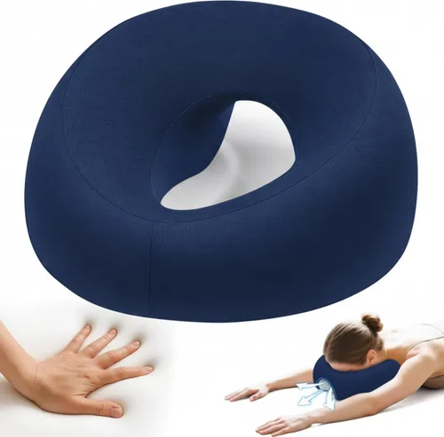 Miniatura 9 de Almohada boca abajo, reposacabezas de masaje para cama, cuna de masaje facial para cama, almohada BBL después de la cirugía posterior a la cirugía