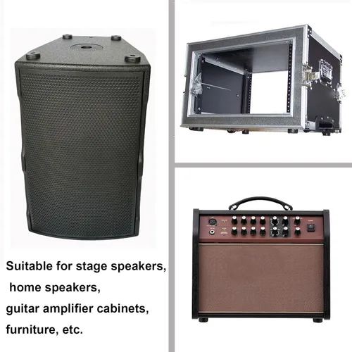 Miniatura 4 de Patas de goma, pies de goma para altavoz, paquete de 16 unidades de 1.575 in x 0.394 in, uso para pies de subwoofer, pies de altavoces, pies de caja