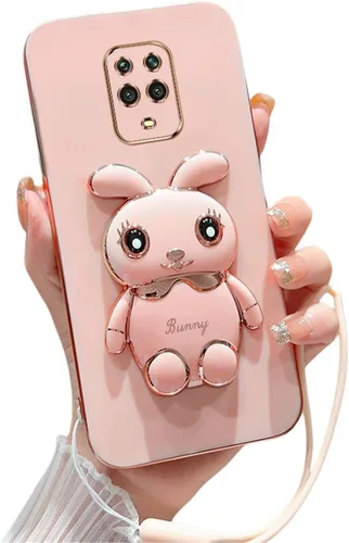 Miniatura 13 de Funda compatible con Redmi Note 9S Funda de teléfono TPU Silicona Soporte galvanizado Suave Durable Caída Protección a prueba de golpes para Redmi 7