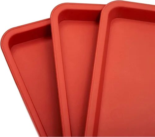 Miniatura 6 de Juvale Bandeja rectangular de plástico para plantas, bandeja de agua para plantas en interiores y exteriores, drenaje integrado y recogedor