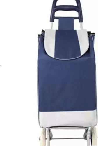 Miniatura 4 de Bolsa de repuesto para carrito de compras, bolsa de carrito de 41 L para carrito de compras, bolsa de almacenamiento impermeable de tela Oxford