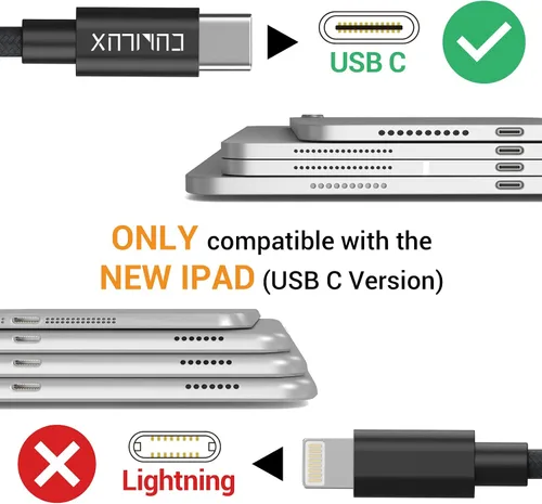 Miniatura 2 de Cubilux Adaptador USB C para auriculares dobles, tipo C a divisor de audio de 3.5mm doble compatible con iPhone 17/16/15, iPad Pro 13/12.9/11 iPad