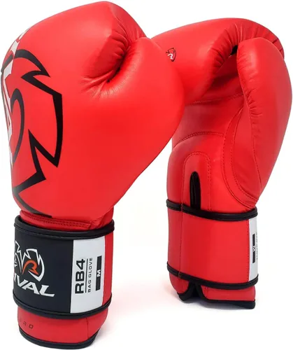 Miniatura 2 de Guantes de boxeo RIVAL RB4 Aero Bag, cierre de velcro, carcasa exterior de PU sintético para mayor durabilidad y rendimiento