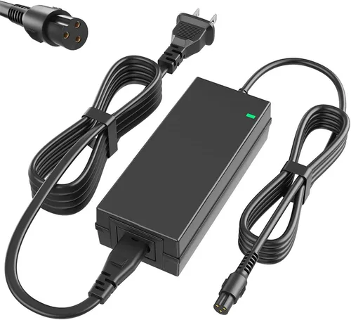 Adaptador de corriente de 42V 2A PowerFast, Conector en línea de 3 clavijas para Sports Mod de 36V, Pocket Mod batería de litio, cargador de batería
