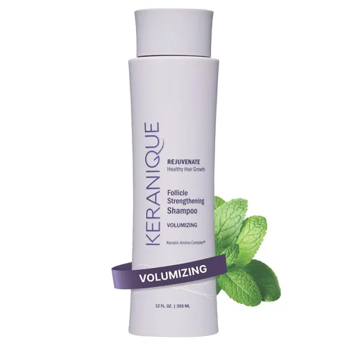 Miniatura 10 de Champú Voluminizador Keranique - Engrosamiento del cabello para cabello fino y que se adelgaza - Enriquecido con queratina, limpieza del cuero