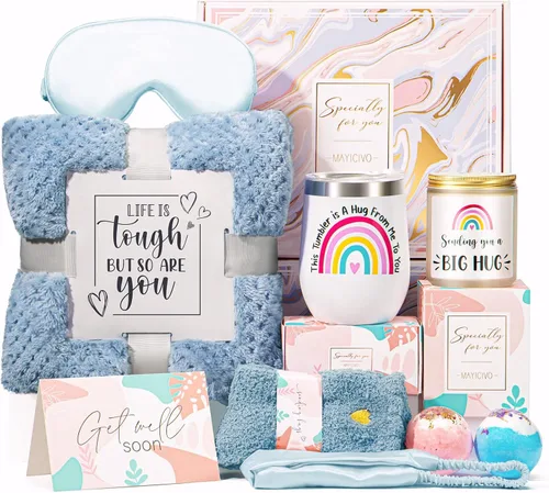 Miniatura 8 de Regalos para mujeres, regalos de cumpleaños inspiradores para mujeres, paquete de cuidado personal, cestas de regalo para amigos después de la A4.