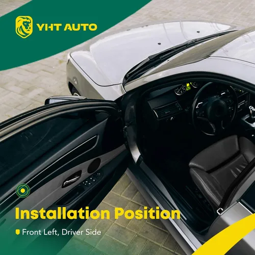 Miniatura 2 de YHTAUTO Actuador del pestillo de la cerradura de la puerta del lado del conductor delantero Reemplazo para Chevrolet Cavalier Pontiac Sunfire