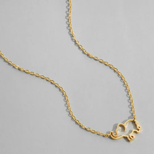 Miniatura 6 de Dremmy Studios Collar con dije de cruz para mujer, chapado en oro de 14 quilates, circonita cúbica, ojo malvado, mariposa, ángel, ala, disco