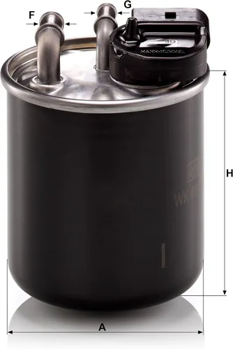 Miniatura 3 de MANN-FILTER WK 820/16 Filtro de combustible Compatible con ciertos modelos de Mercedes-Benz Sprinter con opción de calefacción de combustible