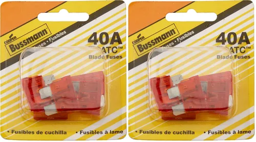 Miniatura 4 de Bussmann (BP/ATC-40-RP Fusible de cuchilla ATC de 40 amperios, 5 unidades (paquete de 1), naranja