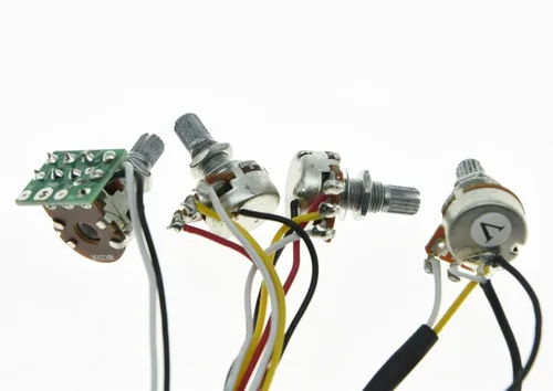 Miniatura 4 de KAISH Circuit de preamplificador de bajo eléctrico con EQ de 2 bandas activo/pasivo precableado