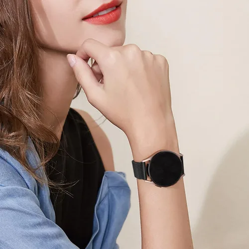 Miniatura 6 de Meliya Correa para Samsung Galaxy Watch 3 bandas de 1.614 in para mujeres y hombres, 0.787 pulgadas de acero inoxidable de repuesto para Galaxy