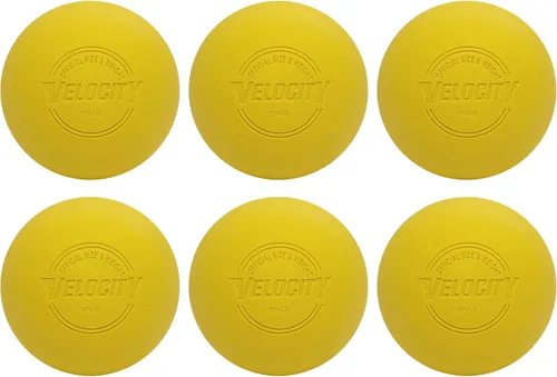 Miniatura 42 de Pelotas de lacrosse Velocity - 1, 2, 3, 6, 12, 18, 24, 36, 60 y 120 paquetes - para práctica, tamaño oficial aprobado por la NFHS y la universidad