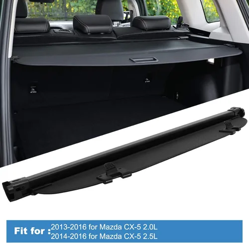 Miniatura 2 de ECCPP, cubierta de seguridad para cajuela retráctil de Mazda CX-5 2013-2016, para equipaje y carga