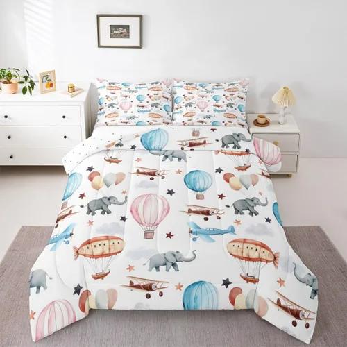 Miniatura 13 de Erosebridal Juego de edredón de camión de bomberos para niños, juego de ropa de cama de panal rojo brillante con diseño de panal de abeja