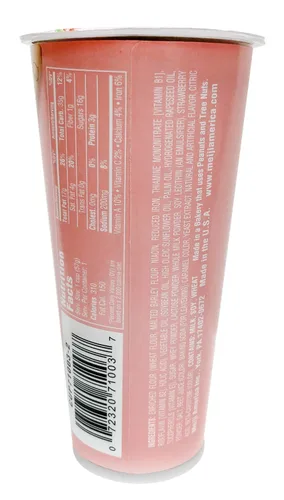 Miniatura 2 de Meiji Yan Yan - Palitos de inmersión, crema de fresa, 2 onzas, paquete de 10 unidades, palitos de galletas con frases divertidas de animales