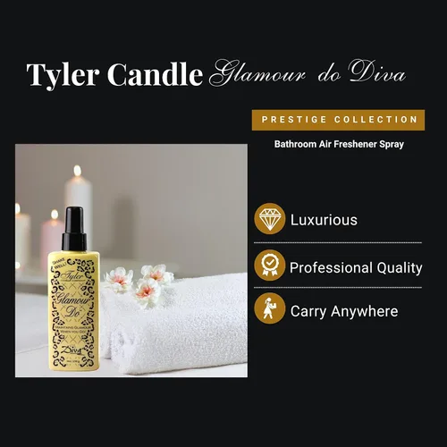 Miniatura 5 de Tyler Diva Glamour Do - Ambientador en aerosol – Eliminador de olores para olores de caca y baño – Eliminador de olores para olores fuertes
