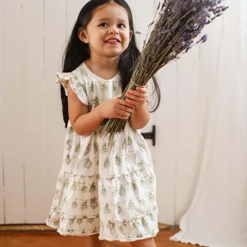 Miniatura 3 de Burt's Bees Baby Vestido para bebé, bebé y niño, manga corta y larga, 100% algodón orgánico