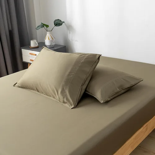 Miniatura 10 de Bella Coterie - Juego de fundas de almohada de viscosa de bambú de lujo, 100% cultivadas orgánicamente, ultra suave, refrescante, 2 piezas [Champán]