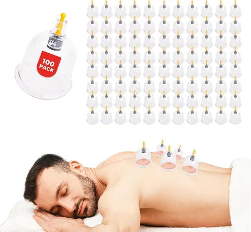 Miniatura 11 de [Paquete de 100 ventosas a granel para terapia de masaje – B1 B2 B3 B4 B5 B6 B7 U4 U5 – B1 (2.95 pulgadas) – Juego de terapia profesional al por