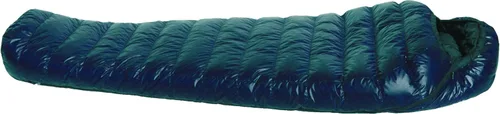 Miniatura 2 de Western Mountaineering MegaLite - Saco de dormir de 30 grados, color azul marino, 5 pies y 6 pulgadas / cremallera izquierda
