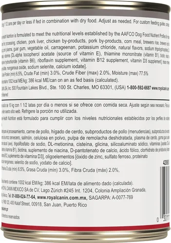 Miniatura 7 de Alimento en gel para perros adultos Royal Canin Canine Health Nutrition, 13.5 oz (Paquete de 12)