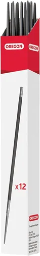 Miniatura 8 de Oregon Filas de afilado de cadena de motosierra redonda profesional de 13/64 pulgadas (0.205 in) para cadenas Stihl de 3/8 pulgadas, .404 pulgadas