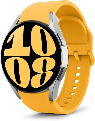 Miniatura 14 de MoKo Correa sin huecos compatible con Samsung Galaxy Watch 7 6 5 4 FE Band 40mm 44mm/Watch 5 Pro 45mm/6 4 Classic 43mm 47mm 42mm 46mm, correa Azul