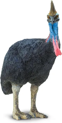 Miniatura 3 de Safari Ltd. Figura de cassowary - Figura detallada de plástico de 3.5 pulgadas, juguete educativo para niños, niñas y niños a partir de 3 años