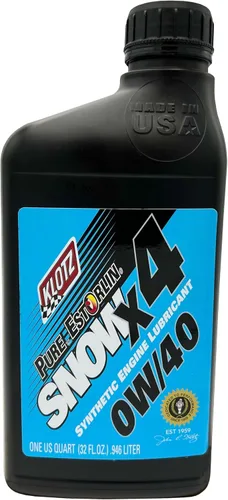 Miniatura 8 de Klotz Aceite para motos de nieve, lubricante de motor sintético puro Estorlin de 2 tiempos (KL-216)
